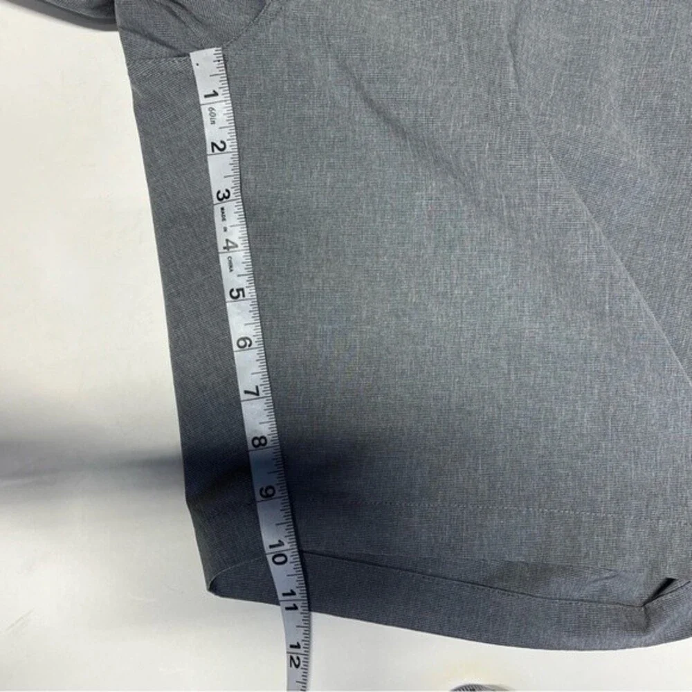 Travis Mathew Beck Shorts in Light Gray 34 NWOT